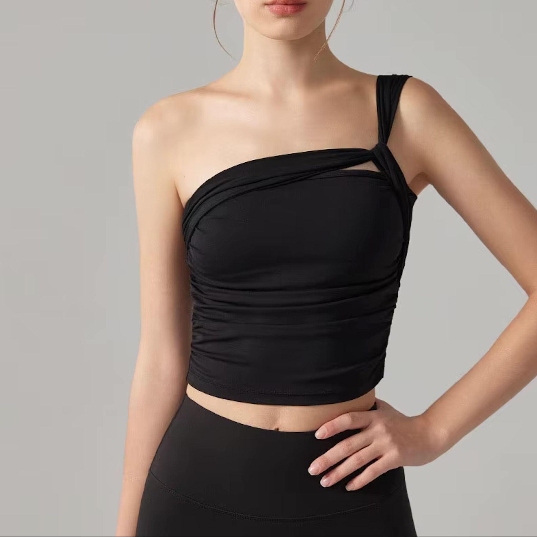 one sleeve top